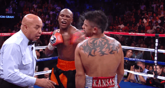 Floyd Mayweather et son KO de la honte sur Victor Ortiz