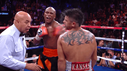Floyd Mayweather et son KO de la honte sur Victor Ortiz