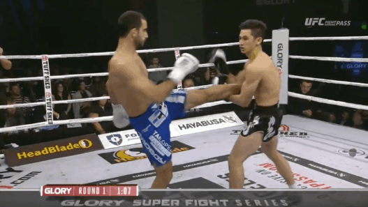 Glory 37 &ndash; Giga Chikadze inflige un tr&egrave;s gros KO &agrave; Victor Pinto