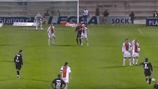 Le coup de Franc de légende de Juninho Pernambucano contre Ajaccio