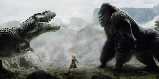 La bataille entre King Kong et les Vastatosaurus en 4K
