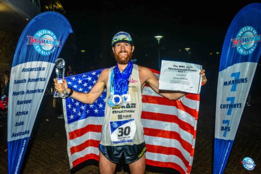 Michael Wardian bat le record du World Marathon Challenge