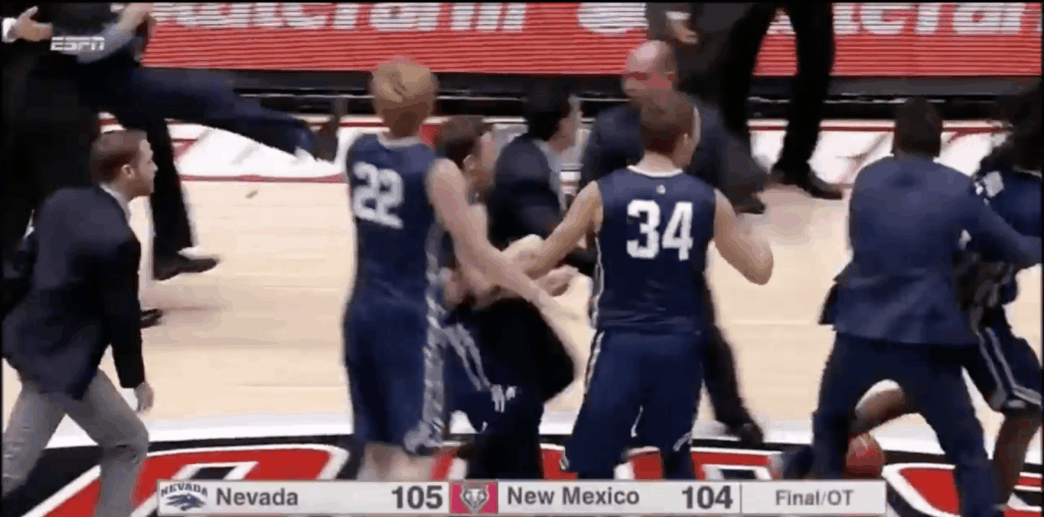 NCAA - Nevada remonte 25 points pour un comeback historique