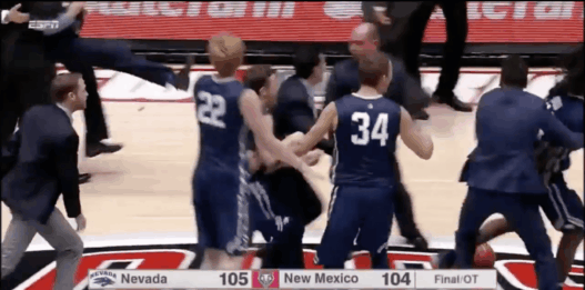NCAA - Nevada remonte 25 points pour un comeback historique