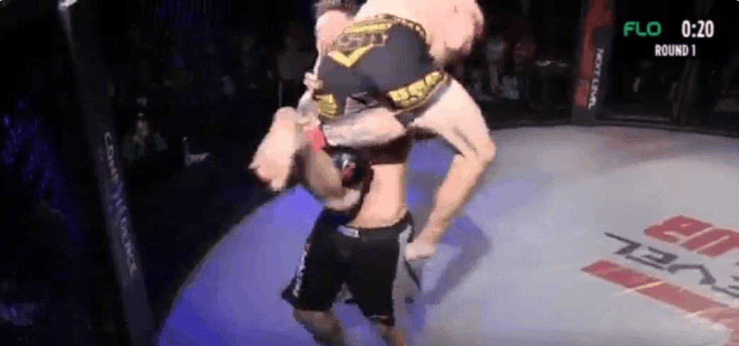 NLFC6 - Allen Crowder extermine Chase Gamble et conserve sa ceinture