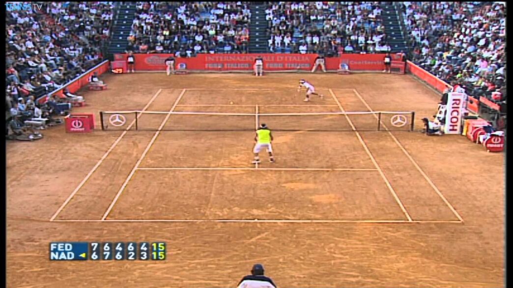Roger Federer vs. Rafael Nadal – le chef-d’œuvre de Rome en 2006