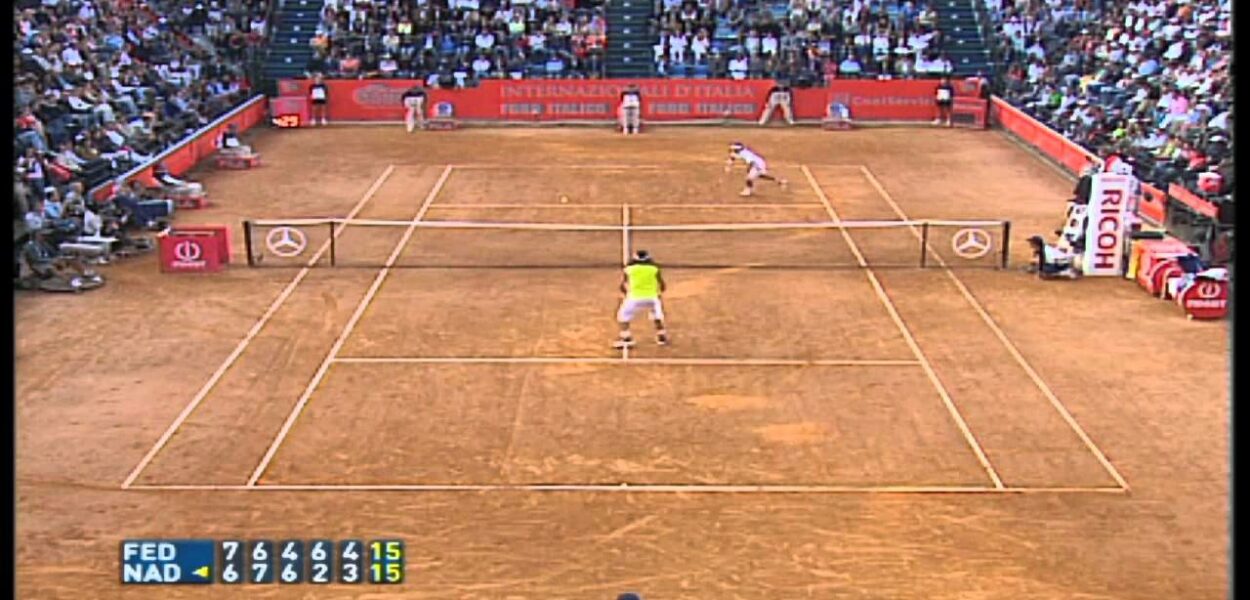 Roger Federer vs. Rafael Nadal – le chef-d’œuvre de Rome en 2006