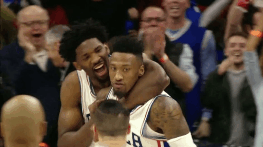 Sixers vs. Blazers - Philadelphie et Covington dans la légende