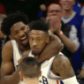 Sixers vs. Blazers - Philadelphie et Covington dans la légende