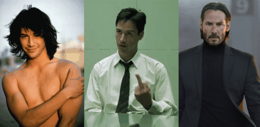 Keanu Reeves en 32 ans de carrière – de jeune premier à machine à tuer