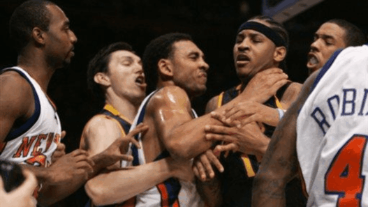 Knicks vs. Nuggets Brawl – la guerre au Madison Square Garden