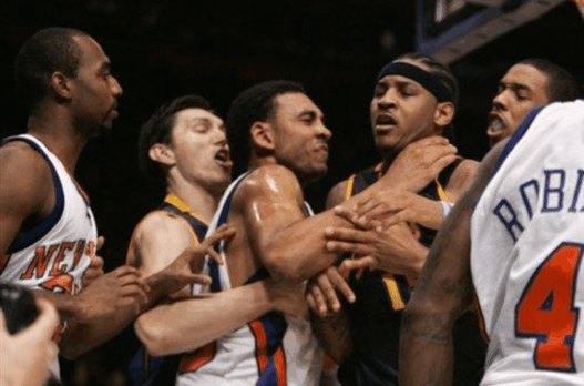Knicks vs. Nuggets Brawl – la guerre au Madison Square Garden