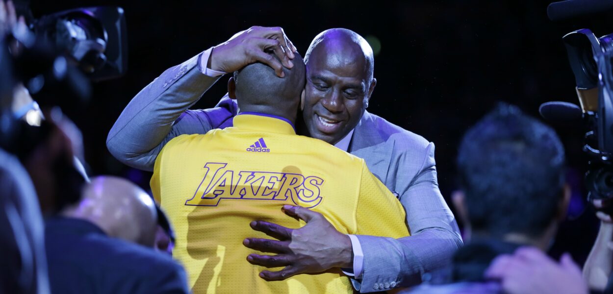 Magic Johnson devient le President des Opérations Basket des Lakers