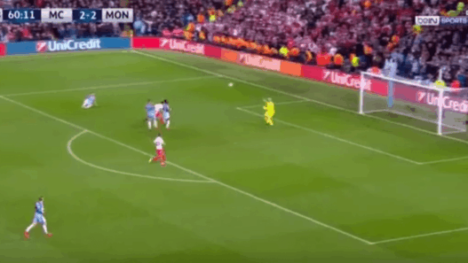 Manchester City vs. Monaco - Radamel Falcao s’offre le doublé sur un lob magnifique