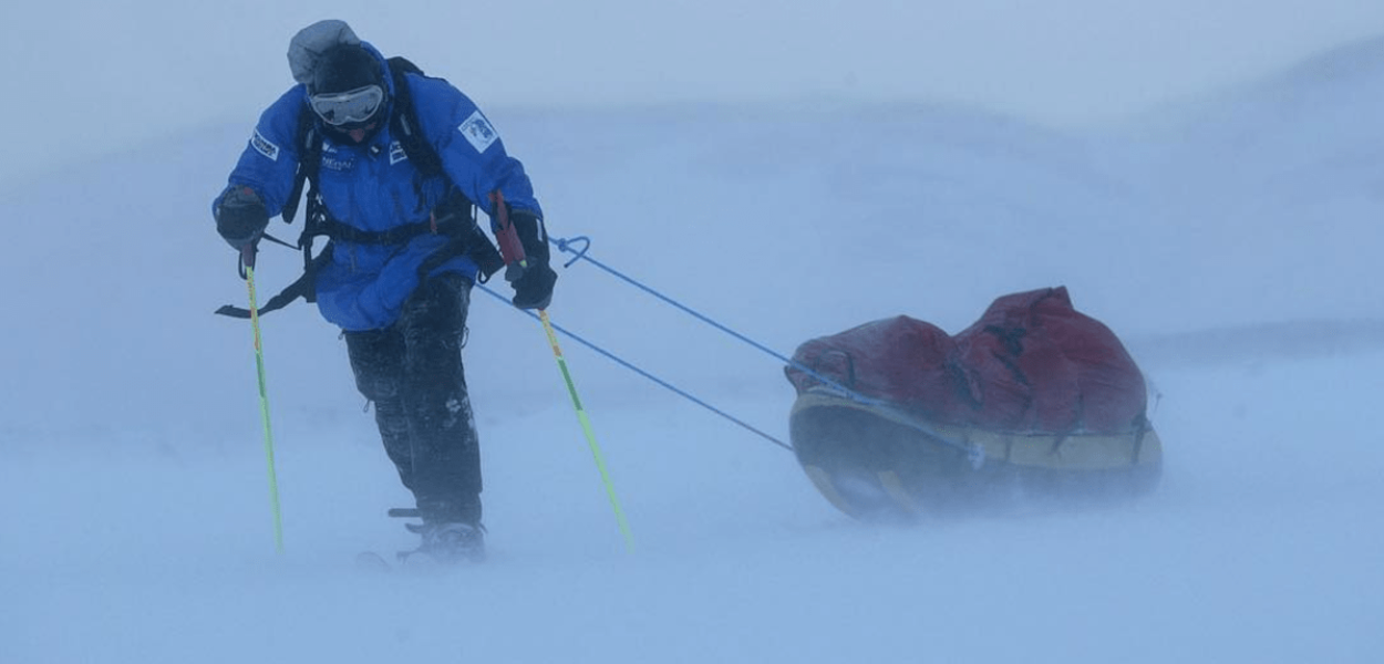 Mike Horn est une légende – premier homme à traverser Antarctique en solitaire