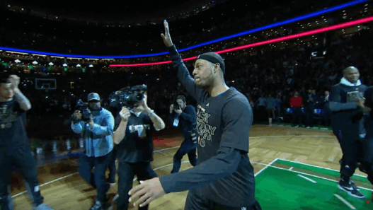 Paul Pierce reçoit une Standing Ovation de la part du TD Garden