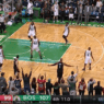 Paul Pierce claque les trois derniers points du match, le TD Garden explose