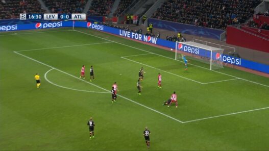 Leverkusen vs. Atletico - Saul Niguez ouvre le score pour l’Atletico sur un bijou