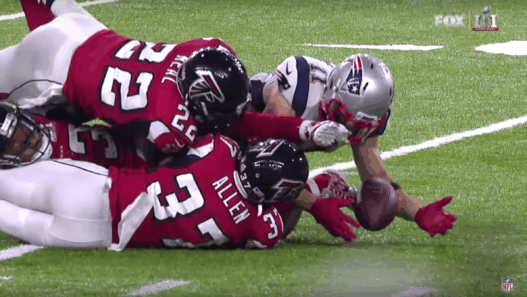 Super Bowl LI - Julian Edelman et son incroyable réception