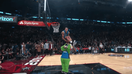 Le concours de dunks 2016 et le duel LaVine vs. Gordon