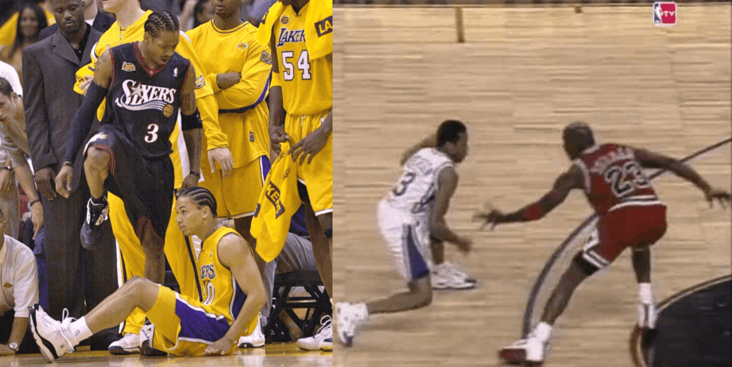 Allen Iverson préfère son crossover sur Michael Jordan à celui sur Tyronn Lue