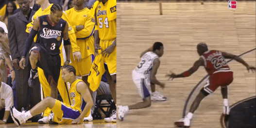 Allen Iverson préfère son crossover sur Michael Jordan à celui sur Tyronn Lue