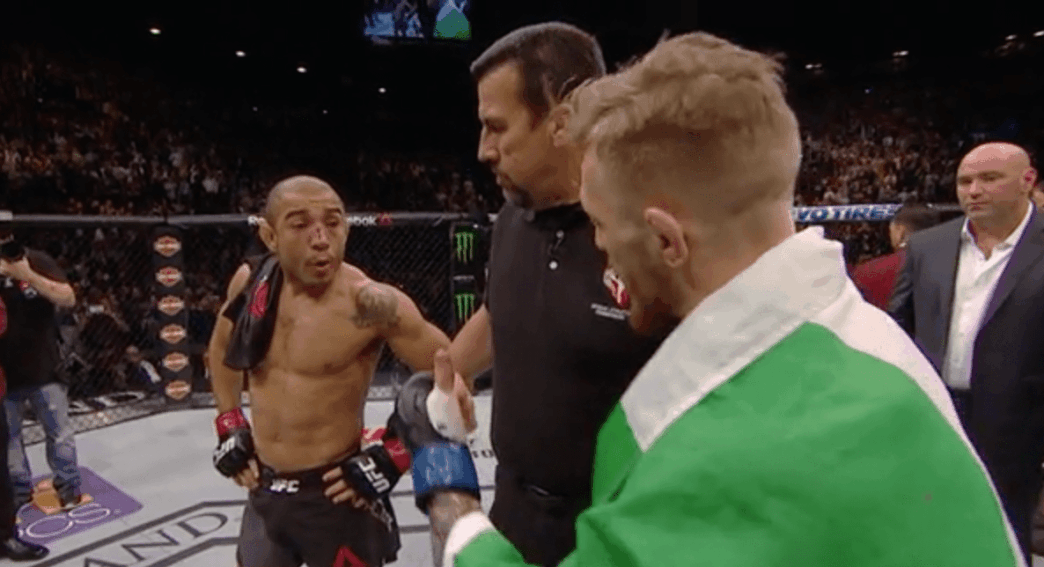Ce que Conor McGregor a dit à José Aldo après le KO de 13 secondes