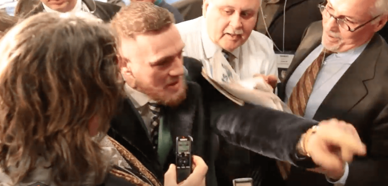 Conor McGregor déchaîné au Madison Square Garden au sujet du combat contre Mayweather