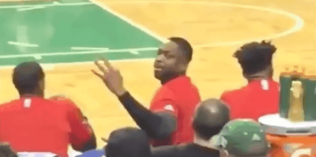Dwyane Wade calme tranquillement des fans des Celtics