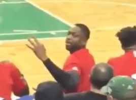 Dwyane Wade calme tranquillement des fans des Celtics