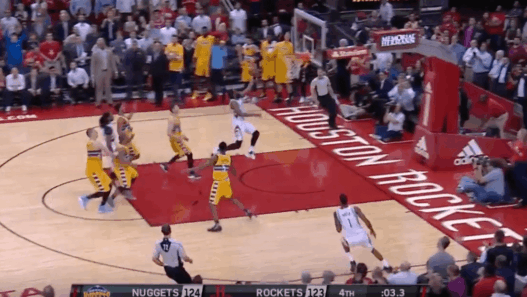 James Harden traverse tout le terrain pour le Game-Winner face aux Nuggets