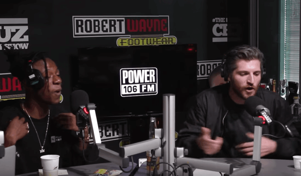 Joey Badass impressionné par le rappeur Harry Mack en impro totale