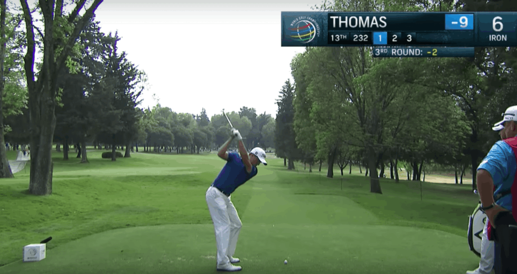 Le trou de 205 mètres de Justin Thomas en un seul coup