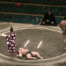 Un KO après une seconde dans un combat sumo