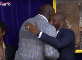 Shaquille O’Neal et son hommage à Kobe Bryant lors de l’inauguration de sa statue