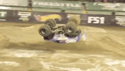 Lee O’Donnell a réussi le premier front-flip de l’histoire des Monster Jam