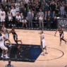 Manu Ginobili marque un lancer-franc…qu’il voulait rater