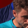 En larmes, le discours magique de Wawrinka après sa défaite contre Federer