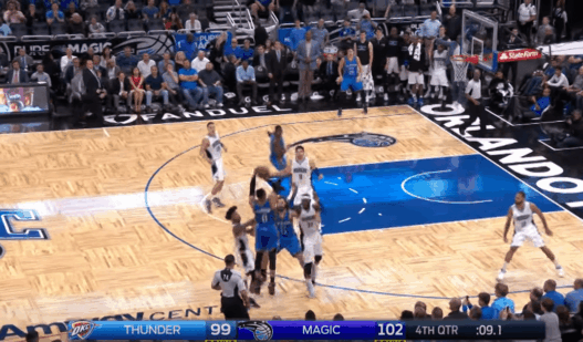 Le trois points de l’égalisation de Russell Westbrook