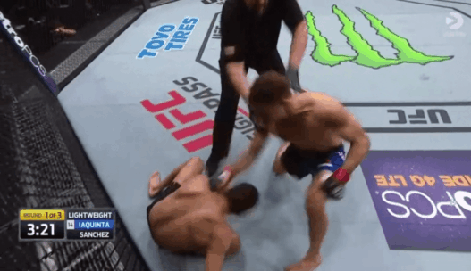 Al Iaquinta a démonté Diego Sanchez pour son retour à l’UFC