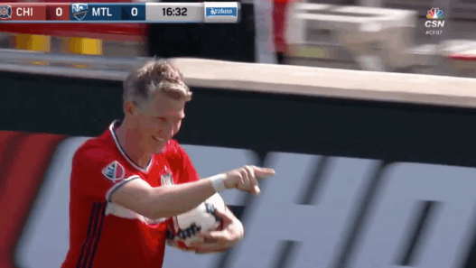 Bastian Schweinsteiger marque pour ses grands débuts avec Chicago