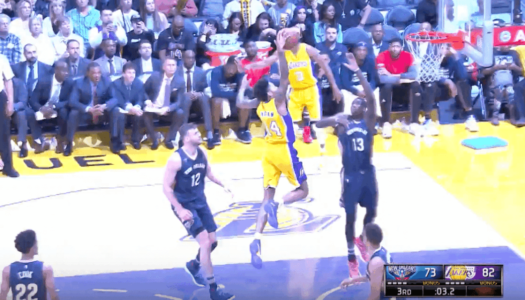 Brandon Ingram passe ses nerfs sur Cheick Diallo