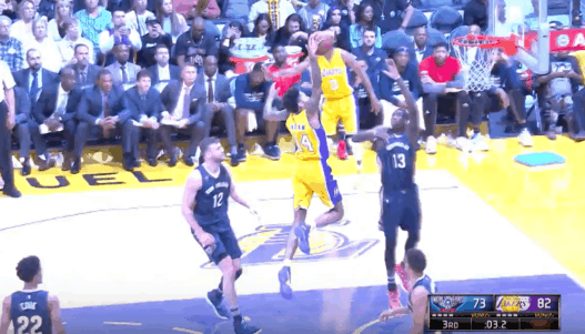 Brandon Ingram passe ses nerfs sur Cheick Diallo