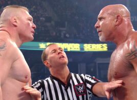 Brock Lesnar vs. Goldberg : De la NFL à la WWE