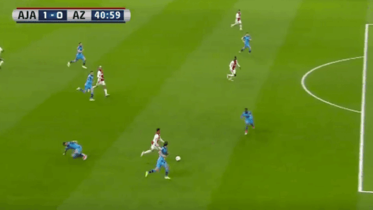 La chevauchée fantastique de Justin Kluivert contre l’AZ Alkmaar