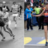 50 ans après, Kathrine Switzer est revenu à Boston pour le marathon