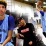 Pour son premier match AAU, LaMelo Ball plante 38 points avant de choke