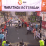 Le superbe hommage rendu à la dernière du marathon de Rotterdam
