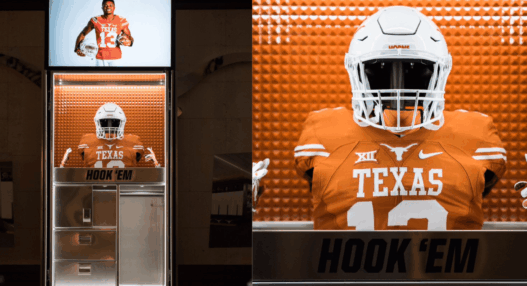 Les vestiaires des Texas Longhorns sont complètement dingues