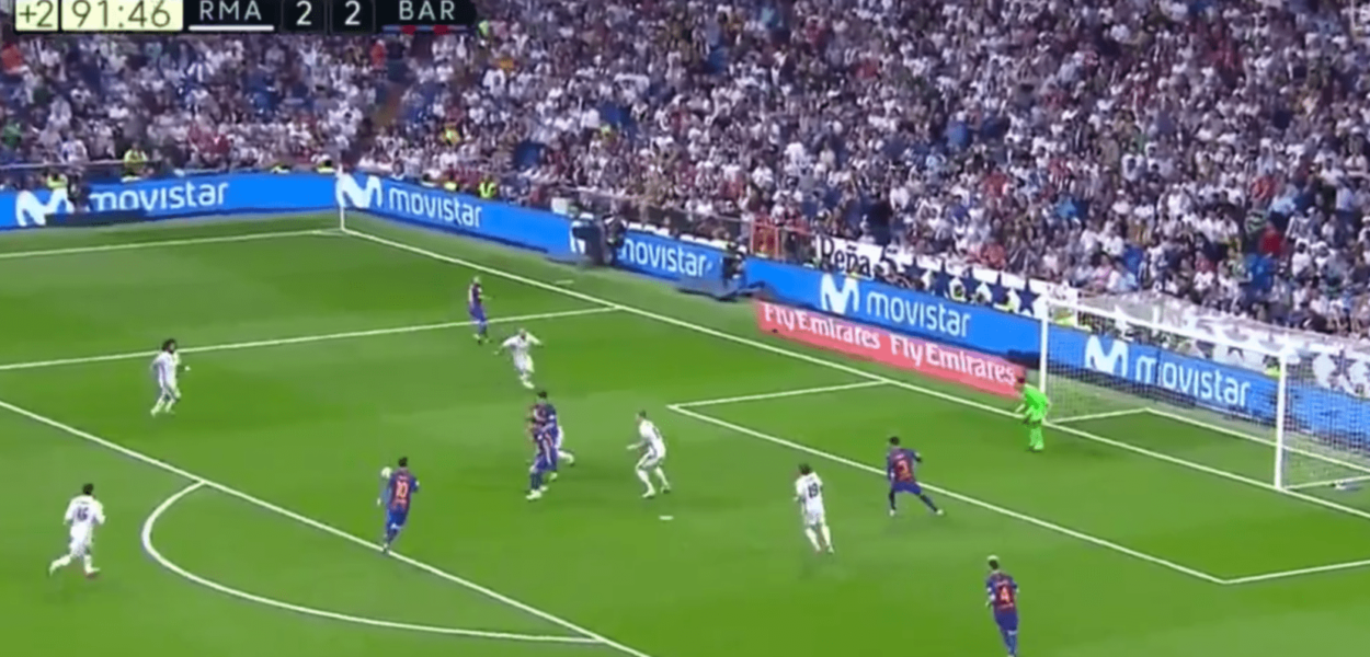 Lionel Messi arrache la victoire pour le FC Barcelone à la 92e minute !